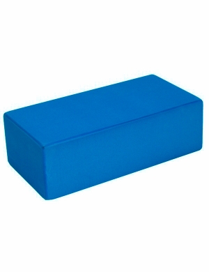 Yoga-Mad Hi-Density Yoga Brick - Bright Blue